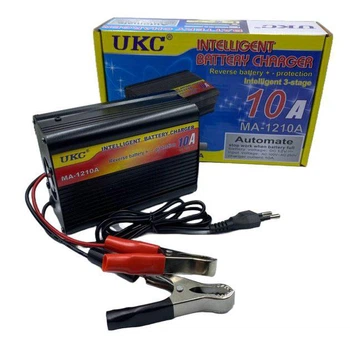 Зарядное устройство для автомобильных аккумуляторов UKC Battery Charger 10A MA-1210A Black (1888)