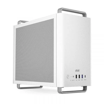 Корпус 2e Credo Mesh v300w-mh без бп, 2xUSB3.0, 1х usb 2.0, 1xUSB Type-C, 1x90мм, vga 310мм, mATX, белый 2e-v300w-mh