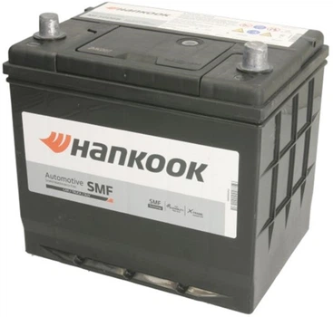 Акумулятор HANKOOK 12В 60Агод./480А (R+ стандартні клеми) 230x172x200 B01 - монтажний фланець 10.5мм (пусковий) Hankook (MF56068)