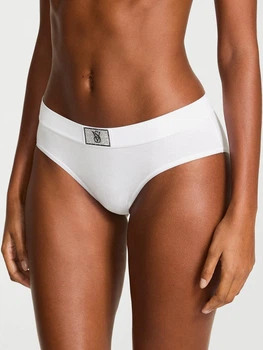 Трусики слипы женские хлопковые Victoria's Secret 27204534 M Белые (42112955166948)
