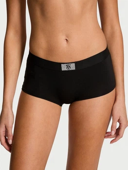 Трусики шорты женские хлопковые Victoria's Secret 27204510 2XL Черные (42112955166993)