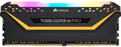 Pamięć RAM Corsair Vengeance RGB PRO DDR4-3200 32768MB PC4-25600 (Kit of 2x16384MB) Black (0840006613251)