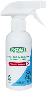 Спрей для видалення запахів і плям Lucky Pet 250 мл (4820276195097)
