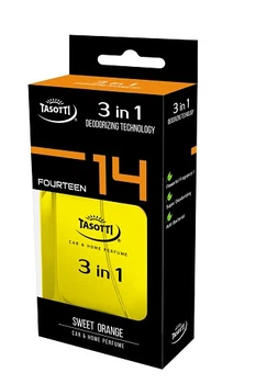 Ароматизатор спрей Tasotti/антибактеріальна серія "3 in 1" Sweet Orange № 14 50мл