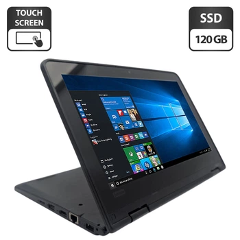 Нетбук-трансформер Lenovo ThinkPad Yoga 11e / 11.6" (1366x768) TN Touch / Intel Celeron N4100 (4 ядра по 1.1 - 2.4 GHz) / 4 GB DDR3 / 120 GB SSD / Intel HD Graphics 500 / WebCam б/у