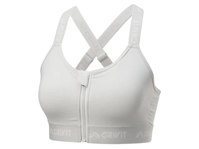 Спортивний топ з перехрещеними лямками для жінки Crivit LYCRA® 473440 S сірий