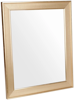 Настінне дзеркало Vilde 568105 Прямокутне 49.5 х 59.5 см Золотий (8721037124423)