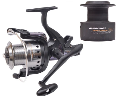 Катушка Flagman Magnum Carp Feeder 6000 с байтранером и запасной шпулей фидерная