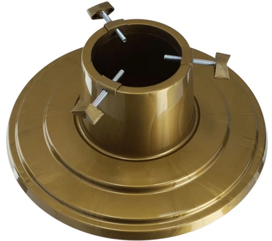 Підставка для ялинки Kadax Larmor круглая 39 см Золотий K5515 (5903699446577)