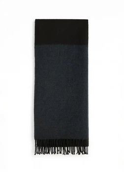 Вязаный шарф H&M 1011335c48 One size комбинированный (100002632)