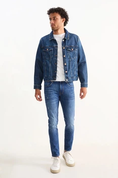 Джинсы skinny C&A 2222873c49 W28L32 голубые (100002990)