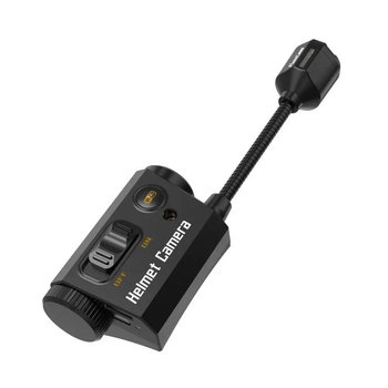 Экшн камера на pro version шлем RunCam Helmet Camera MAN для съемки от первого лица с креплением и поддержкой 128 ГБ MicroSD (IS-OP_22-G)