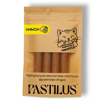 Пастила фруктово-цитрусова PASTILUS ЛИМОН 50 г