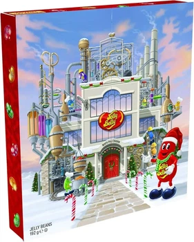 Адвент-календар із желейними цукерками Jelly Belly Jumbo JB Factory Jelly Beans Advent Calendar 192 г