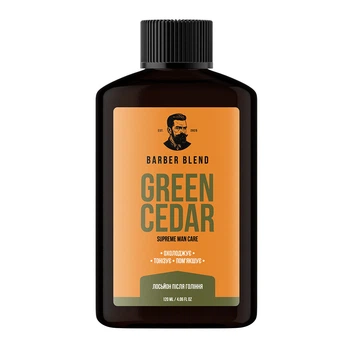 Освіжальний лосьйон після гоління Green Cedar BARBER BLEND, 120 мл