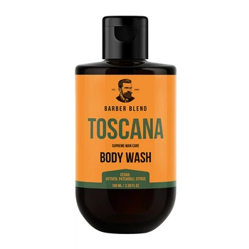 Парфюмированный гель для душа для мужчин BARBER BLEND Supreme Man Care Body Wash Toscana 100 мл