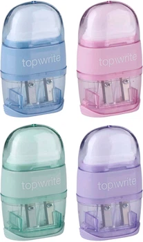 Набір точилок для олівців TOP WRITE з гумками (8711252559551)