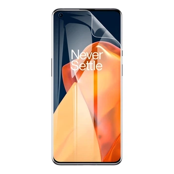 Гидрогель защитная пленка для OnePlus 9 \ 1+9 противоударная гидрогелевая