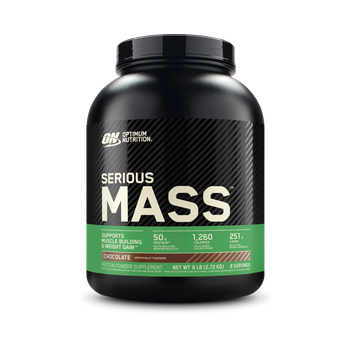 Гейнер для набору маси Optimum Nutrition EU Serious Mass 2720 г chocolate
