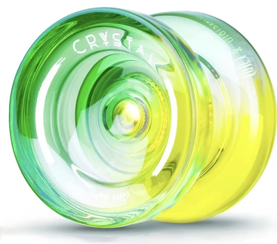 Йо-йо K2 CRYSTAL Fade Edition Желто-Зеленый