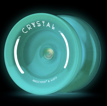 Magicyoyo CRYSTAL йо-йо Голубой (светится в темноте)