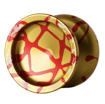 Професійне йойо Magicyoyo V10 Червоно-Золотий Splash