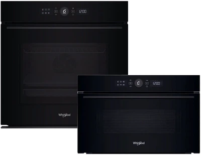 Комплект Духова шафа електрична Whirlpool WOI5S8CM1SBA + Вбудована мікрохвильова піч Whirlpool WMD54MB