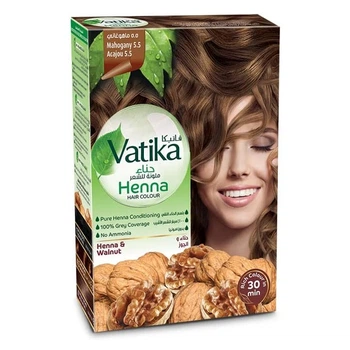 Vatika Henna Хна Для Волосся Махагон Mahogany (Шатен) 5.5