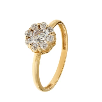 Кольцо Diamant К3714 (553712) 18.0