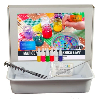 Набір Ебру EBRUA Міні Marbling Kit (6 кольорів)