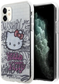 Панель Hello Kitty IML Kitty On Bricks Graffiti для Apple iPhone 11/Xr White (HKHCN61HDGPHT)