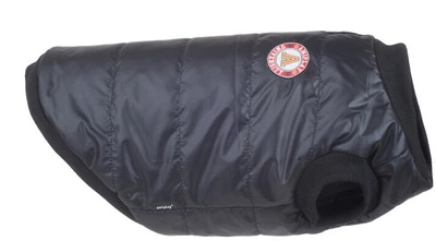 Kurtka dla psów Amiplay Bronx puchowa 41 cm Czarna (5907563255012)