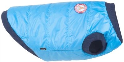 Kurtka dla psów Amiplay Bronx puchowa 41 cm Niebieska (5907563255036)