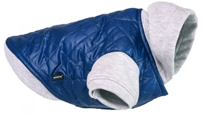 Куртка для собак Amiplay Boston з капюшоном 33 см Синя (5907563239708)