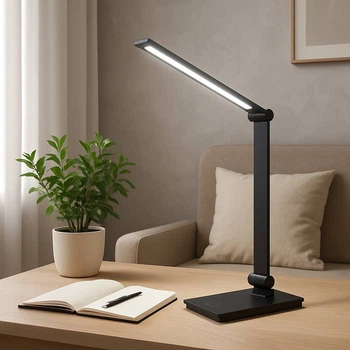 Настольная лампа Berger Энергодар 1036-TL-9 9W 450lm 4000K USB 5V black