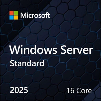 Windows Server 2025 Standard 64Bit 16 Core OEM DVD (OEM версия для сборщиков ПК) (EP2-25187)