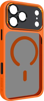 Чехол для смартфона ArmorStandart Unit-C MagCase SE для Apple iPhone 17 Pro Max Orange Black (ARM86321)