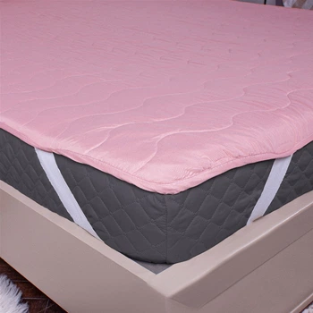 Наматрацник MirSon №1760 Eco Light Coral Bamboo на гумці в кутках 60x120 см (2200003709742)