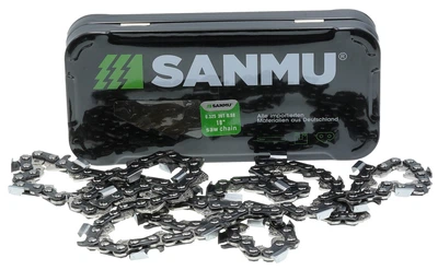 Цепь 72 звена (36 зубов) SANMU для твердых пород шаг 0,325" паз 1,5 мм (metal box), цепш886