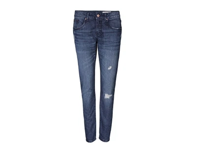 Джинси Regular Fit з потертостями для жінки Esmara LIDL 296718 36(S) синій