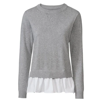 Джемпер тонкої в'язки для жінки Esmara LIDL 313426 XS сірий