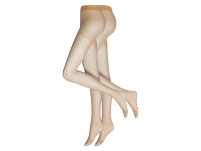Колготки 40 Den набор 2 шт. для женщины Esmara LYCRA® 434541 S Бежевый