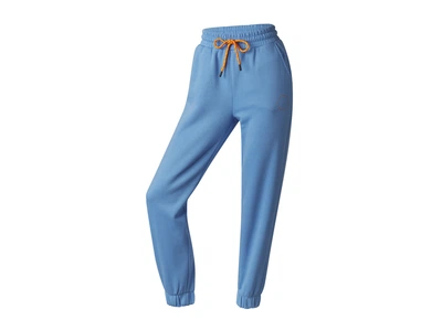 Спортивные штаны Regular Fit с начесом для женщины Crivit heiQ Fresh 425709 S Голубой