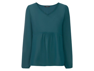 Блузка из шифона для женщины Esmara LIDL 358330 42(M) Зеленый
