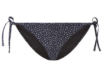 Нижняя часть купальника на завязках для женщины Esmara LYCRA® 406498 36(S) черный, белый