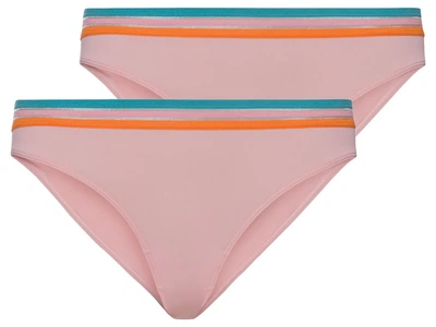 Трусики-слип набор 2 шт. для женщины Esmara LYCRA® 381384 S Розовый
