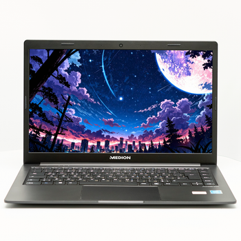 Ноутбук 14" Medion (Lenovo Group) Akoya E4251 Intel RAM 8 ГБ SSD 128 ГБ Intel Graphics Ультрабук Метал б/в Win10 (4700)