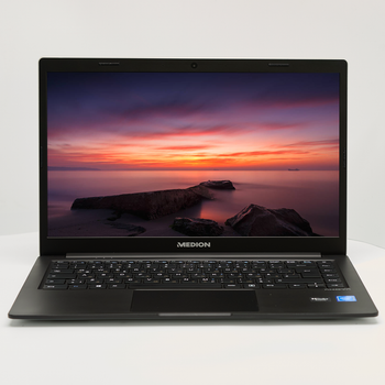 Ноутбук 14" Medion (Lenovo Group) Akoya E4251 | Чотириядерний Intel | RAM DDR4 4 ГБ | SSD 128 ГБ | Intel Graphics | Металевий корпус | Ультрабук | AKБ до 8 годин | Win10 б/в (4702)