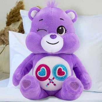 Мягкая игрушка медведь Care Bears Фиолетовый 24 см