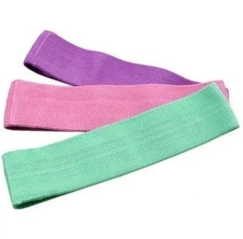Тканевые резинки для фитнеса и спорта U-Powex Hip Resistance Band набор 3 шт + чехол в комплекте